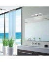 Lampada LED per bagno Kyra 600 mm colore cromato
