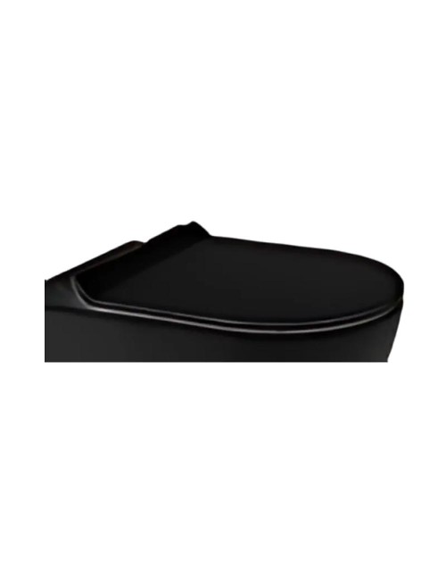Copriwater cover plastica nero opaco T-COVER