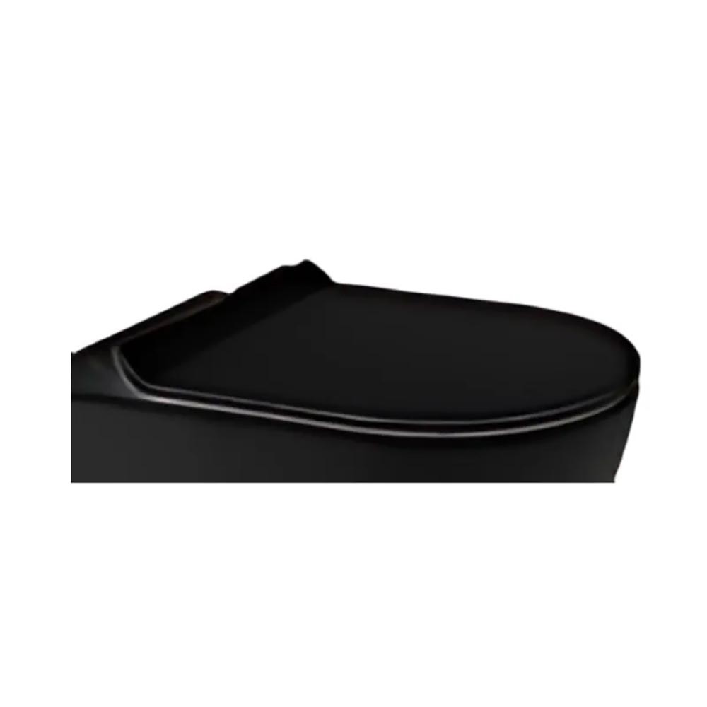 Copriwater cover plastica nero opaco T-COVER