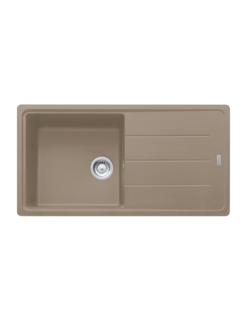 Lavello cucina 1 vasca e gocciolatoio reversibile Franke BFG61197 Oyster fragranite 97x50 cm.