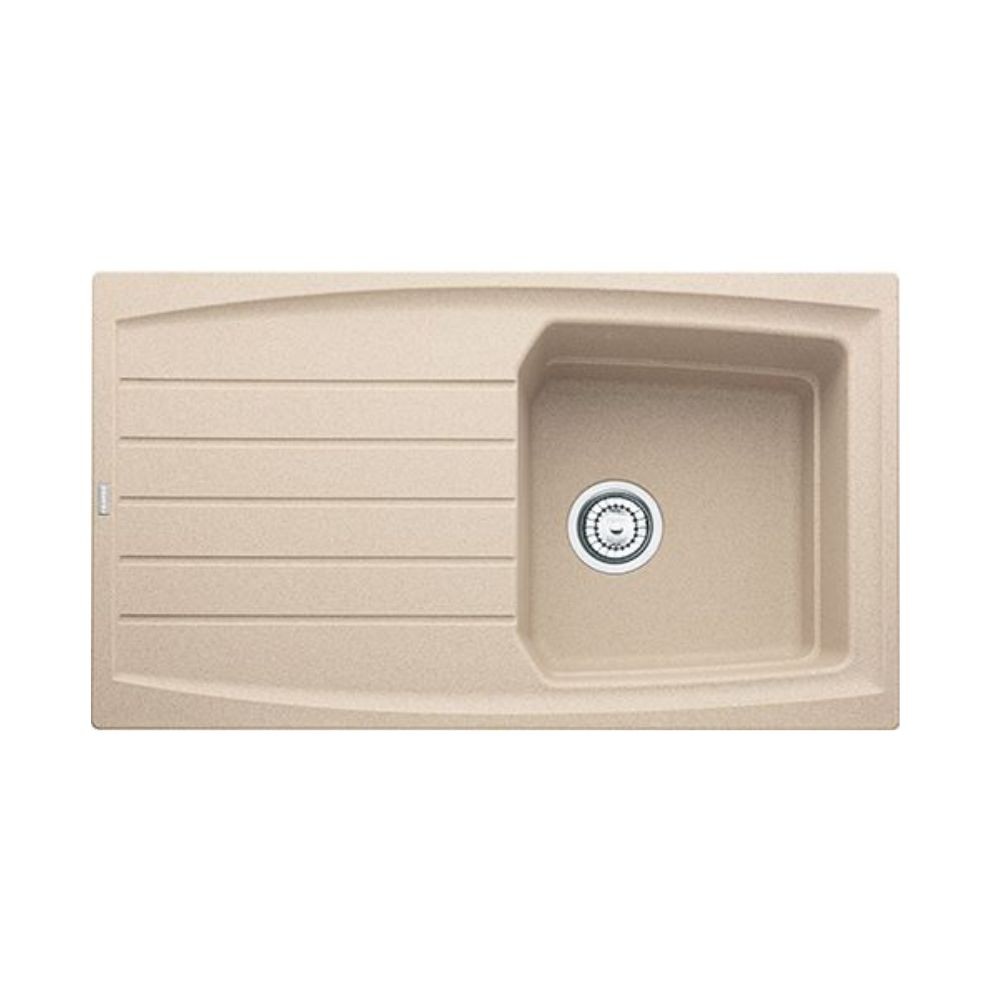Lavello cucina 1 vasca con gocciolatoio reversibile Franke ATG 611 86x50 avena