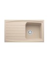 Lavello cucina 1 vasca con gocciolatoio reversibile Franke ATG 611 86x50 avena