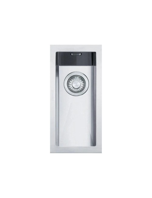 Lavello cucina monovasca Franke Planar PEX110-16 sottotop inox satinato 44x20 cm.