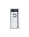 Lavello cucina monovasca Franke Planar PEX110-16 sottotop inox satinato 44x20 cm.