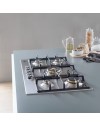 Piano cottura Bertazzoni P755CPROX a gas da 75 cm. 5 zone con dual wok centrale inox