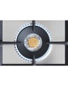 Piano cottura Bertazzoni P755CPROX a gas da 75 cm. 5 zone con dual wok centrale inox