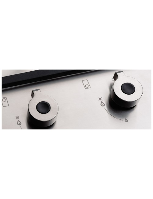 Piano cottura Bertazzoni PM36500X a gas 90 cm. 5 fuochi dual wok centrale inox