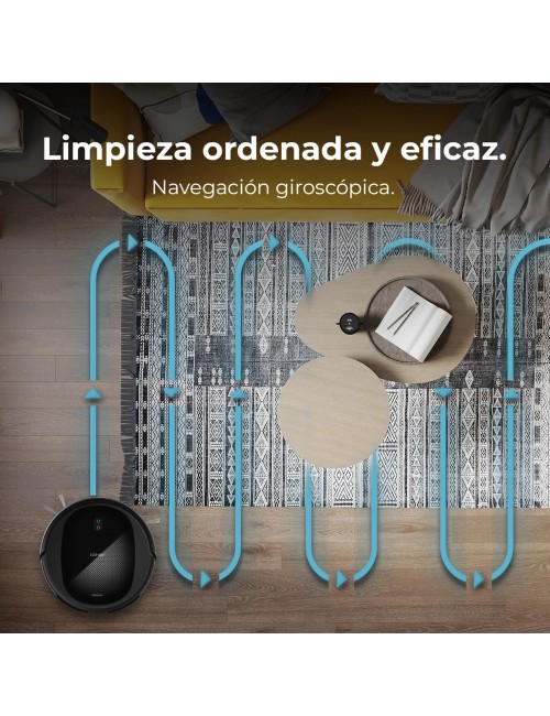 Robot aspirapolvere Cecotec Conga M20 sensori anticaduta doppia spazzola laterale e collegamento app