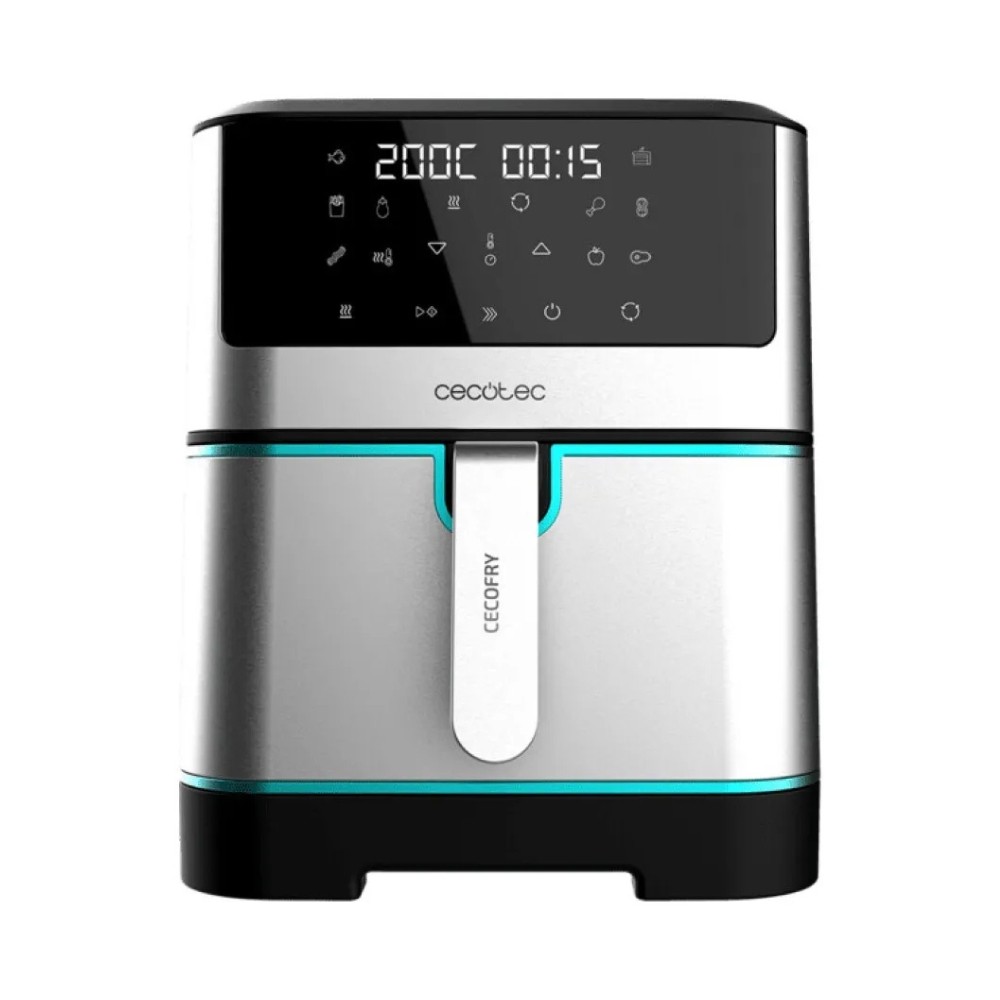 Friggitrice ad aria Cecofry Supreme 8000 touch 8 litri con tecnologia PerfectCook 1800 W inox