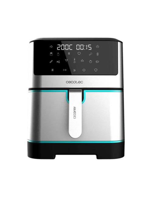 Friggitrice ad aria Cecofry Supreme 8000 touch 8 litri con tecnologia PerfectCook 1800 W inox