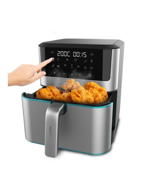 Friggitrice ad aria Cecofry Supreme 8000 touch 8 litri con tecnologia PerfectCook 1800 W inox