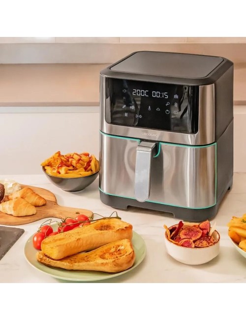 Friggitrice ad aria Cecofry Supreme 8000 touch 8 litri con tecnologia PerfectCook 1800 W inox