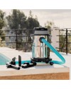 Aspirapolvere Cecotec Conga Rockstar Wet & Dry Steel per solidi e liquidi 1200 W di potenza e 16 L di capacità