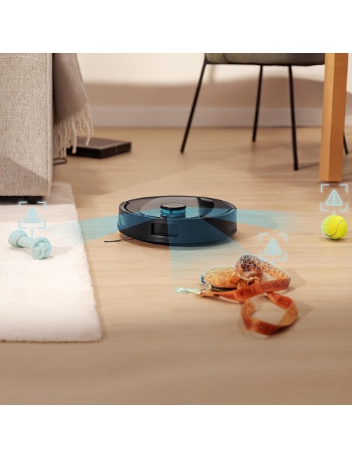 Robot aspirapolvere Cecotec Conga Y80 XTreme con navigazione laser e spazzola in silicone 13.000 Pa di potenza