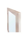 Specchiera Loto Rettangolare con Cornice rovere bianco 102x65 cm. – Eleganza Naturale per Ogni Ambiente