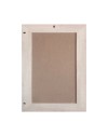 Specchiera Loto Rettangolare con Cornice rovere bianco 102x65 cm. – Eleganza Naturale per Ogni Ambiente