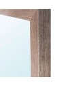 Specchiera Rettangolare da Parete K9 con Cornice Quercia – 165x65 cm