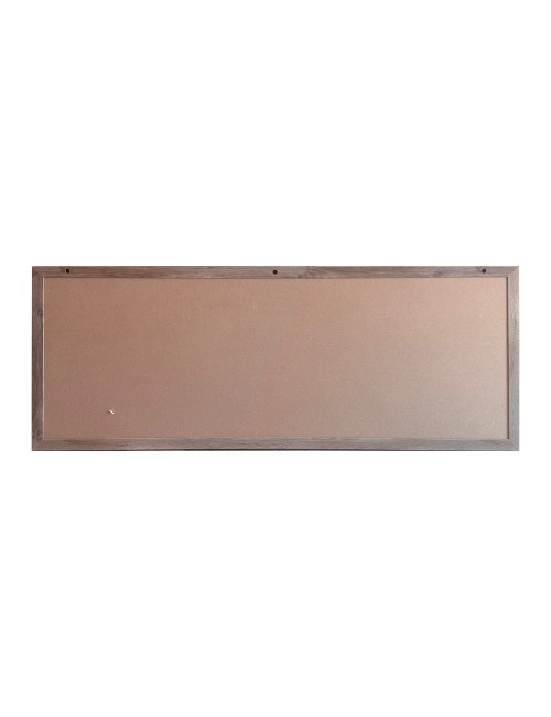 Specchiera Rettangolare da Parete K9 con Cornice Quercia – 165x65 cm