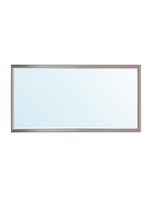 Specchiera Rettangolare con Cornice Sintesi tessuto grigio 127x65 cm. – Eleganza e raffinatezza