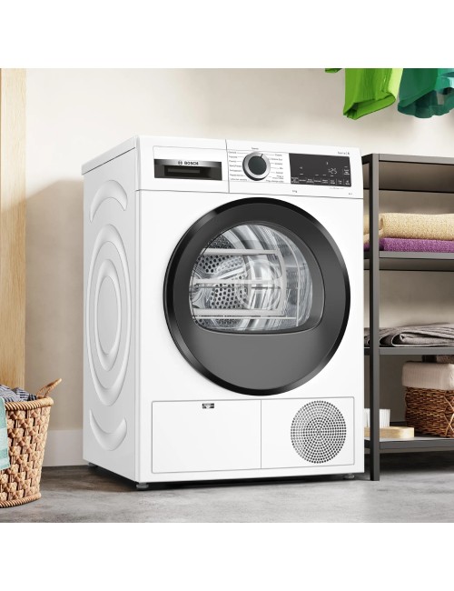 Asciugatrice Bosch WQG241000 9 kg pompa di calore classe E bianco