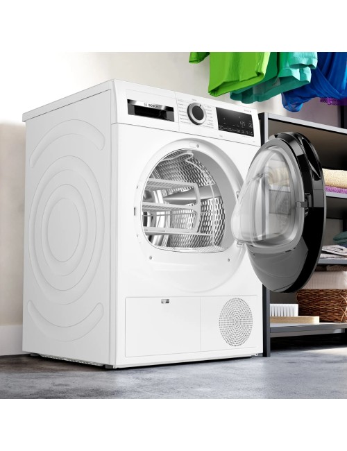 Asciugatrice Bosch WQG241000 9 kg pompa di calore classe E bianco