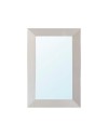 Specchiera Loto Rettangolare con Cornice larice beige 102x65 cm. – Eleganza Naturale per Ogni Ambiente