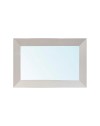 Specchiera Loto Rettangolare con Cornice larice beige 102x65 cm. – Eleganza Naturale per Ogni Ambiente