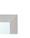 Specchiera Loto Rettangolare con Cornice larice beige 102x65 cm. – Eleganza Naturale per Ogni Ambiente