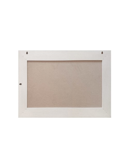 Specchiera Loto Rettangolare con Cornice larice beige 102x65 cm. – Eleganza Naturale per Ogni Ambiente