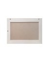Specchiera Loto Rettangolare con Cornice larice beige 102x65 cm. – Eleganza Naturale per Ogni Ambiente