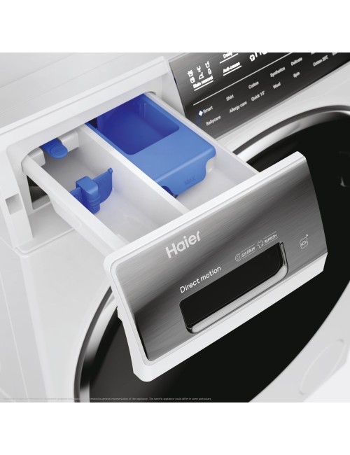 Lavatrice Haier HW120B14IGIU1 12 kg 1400 giri Inverter con funzioni Smart e Vapore classe A bianco