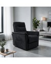 Poltrona Alzapersona Alessia 2 Motori in Nabuk Antracite – Comfort, Relax e Autonomia