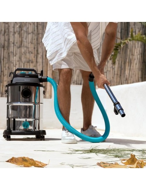 Aspiratore Cecotec Conga Rocksar Wet&Dry Steel Pro Tool liquidi e solidi capacità 30 L 1600W