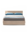 Letto matrimoniale contenitore in legno 170x205x88h Manitoba colore olmo