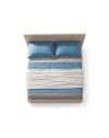 Letto matrimoniale contenitore in legno 170x205x88h Manitoba colore olmo