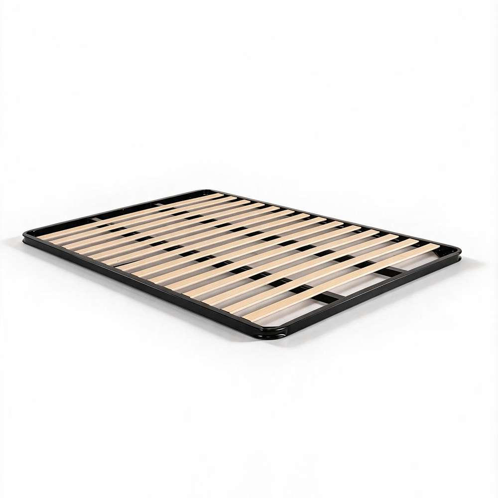 Rete francese senza piedi Poland 140x200x4 cm. con 14 doghe