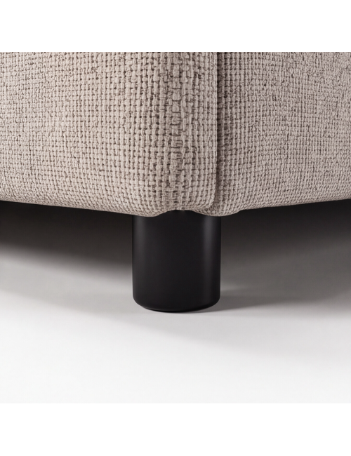 Letto Francese contenitore Ascoli 160x208x127H tessuto idrorepellente Aragon tortora
