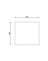 Lavello incasso acciaio cucina 50x60 reversibile con gocciolatoio Rondò EC196