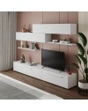Parete attrezzata Kombat 260 colore bianco