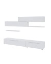 Parete attrezzata Kombat 260 colore bianco