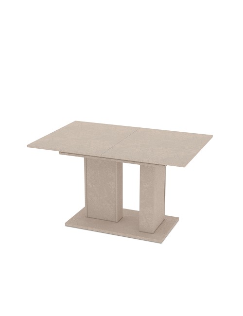 Tavolo allungabile Sone con allunga centrale 40 cm colore cashmere 130x85x75H