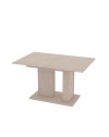 Tavolo allungabile Sone con allunga centrale 40 cm colore cashmere 130x85x75H