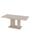 Tavolo allungabile Sone con allunga centrale 40 cm colore cashmere 130x85x75H