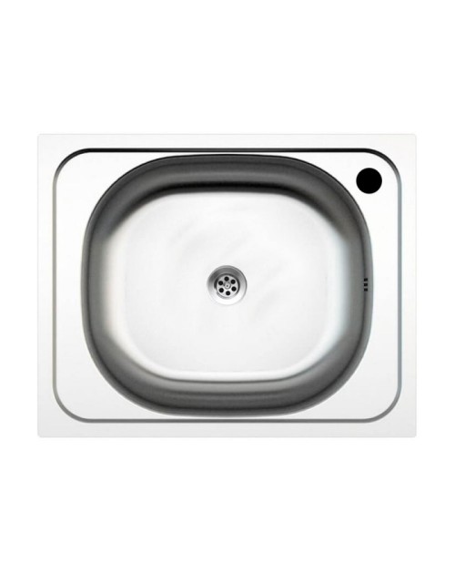 Lavello incasso monovasca acciaio inox N205AS 40x50