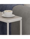Tavolino da Salotto Lido Cashmere con Struttura in Metallo Beige