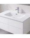 Lavabo da appoggio 1 vasca in ceramica bianco lucido 91x46,5– Modello LAV9090S