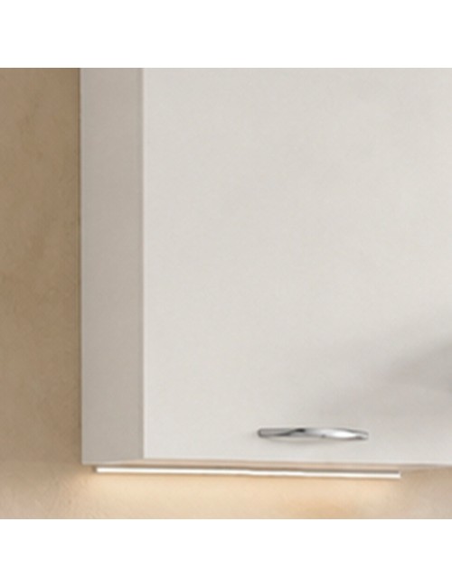 Cucina completa Taurusnew 195 cm Bianco Poro Chiuso con Elettrodomestici | Industrie Valentini