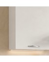 Cucina completa Taurusnew 195 cm Bianco Poro Chiuso con Elettrodomestici e Piano Induzione | Industrie Valentini