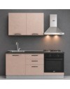 Cucina completa Astinew180 cm Cashmere con Elettrodomestici | Industrie Valentini