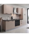 Cucina completa Asti255 cm Cashmere con Elettrodomestici | Industrie Valentini
